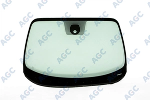 NISSAN JUKE 2010- лобовое стекло, датчик дождя, VIN, изм шелкографии от AGC