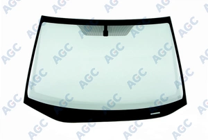 HONDA CR-V 2007- СТЕКЛО ВЕТРОВОЕ ЗЕЛЕНОЕ + ШУМОИЗОЛЯЦИЯ -VIN ОКНО-ДОПОЛНИТЕЛЬНОЕ ОБОРУДОВАНИЕ-ИЗМЕНЕНИЕ ШЕЛКОГРАФИИ