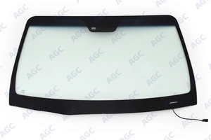 HYUNDAI SANTA FE 2006- СТЕКЛО ВЕТРОВОЕ ЗЕЛЕНОЕ/ГОЛУБАЯ ПОЛОСА -С ОБОГРЕВОМ ЗОНЫ ДВОРНИКОВ-ДАТЧИК СВЕТА/ДОЖДЯ-VIN ОКНО- ИЗМЕНЕНИ от Steklolux