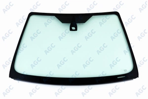 FORD FOCUS II 2004- лобовое, ДД, VIN, молдинг, широкая шелкография от AGC